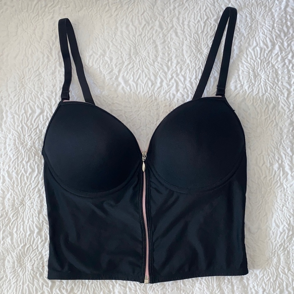 Lily of France Zip Tease Lightly Lined Convertible Bustier